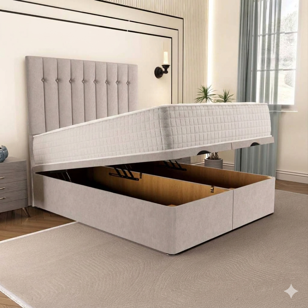 Tokyo Divan Bed - Seal Grey Naples