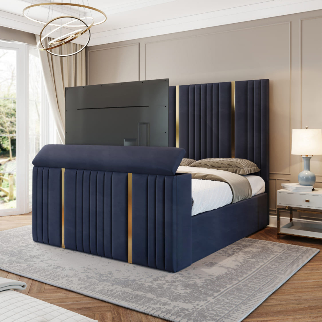 NeoDream-Tv-Bed-With-Gold-Trims1