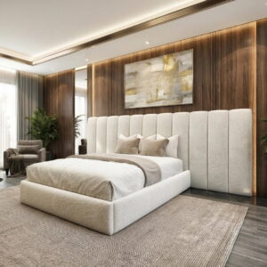 Duke Wide Headboard Luxury Bed Frame